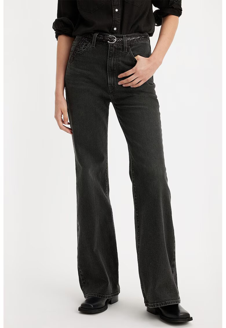 Levis Разкроени дънки Ribcage с висока талия