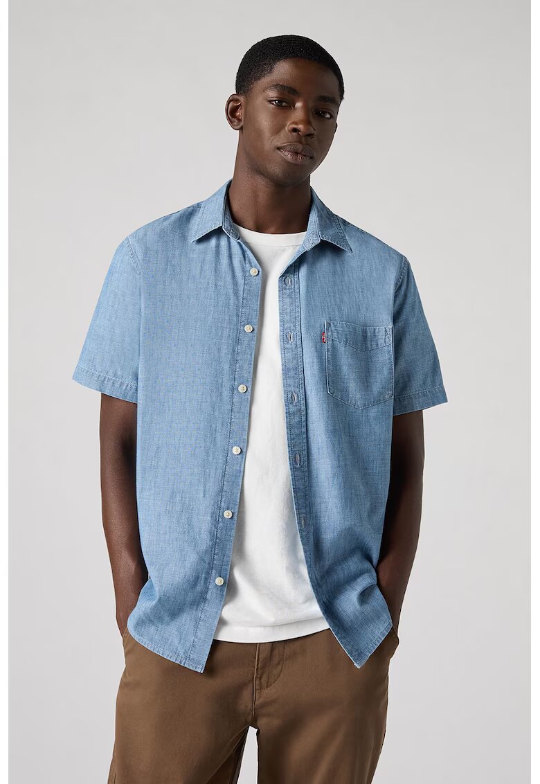 Levis Риза с къси ръкави и джоб