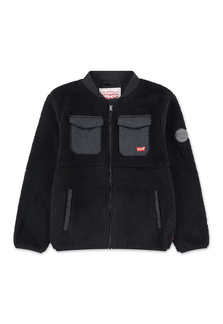 Levis Яке с джобове с капаче - Черен/Tъмносив