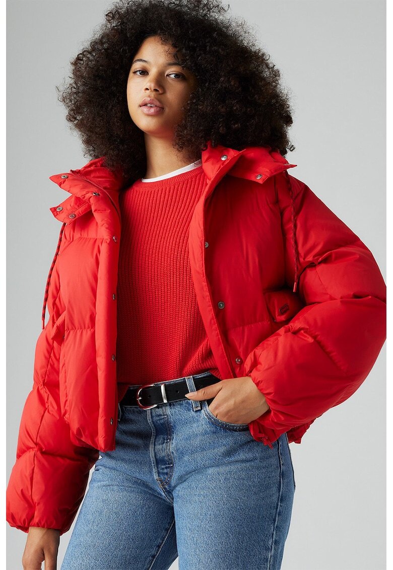 Levis Зимно яке с отделяща се качулка