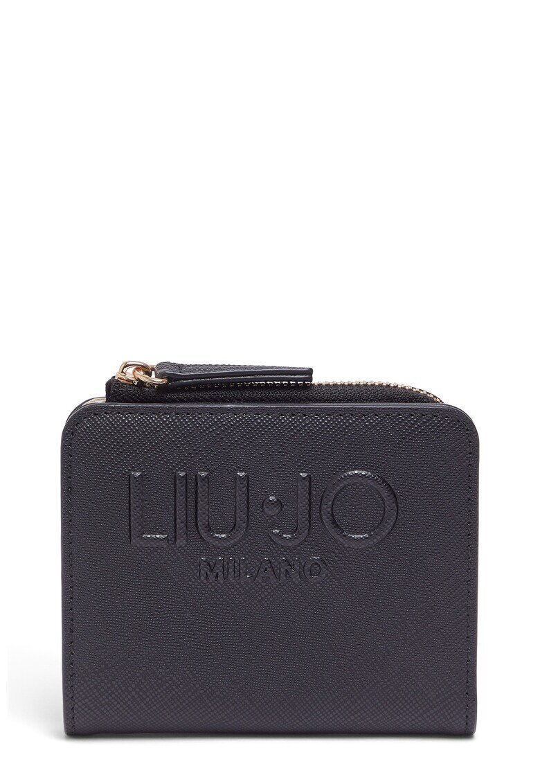 Liu Jo Портфейл от еко кожа с двойно прегъване и лого