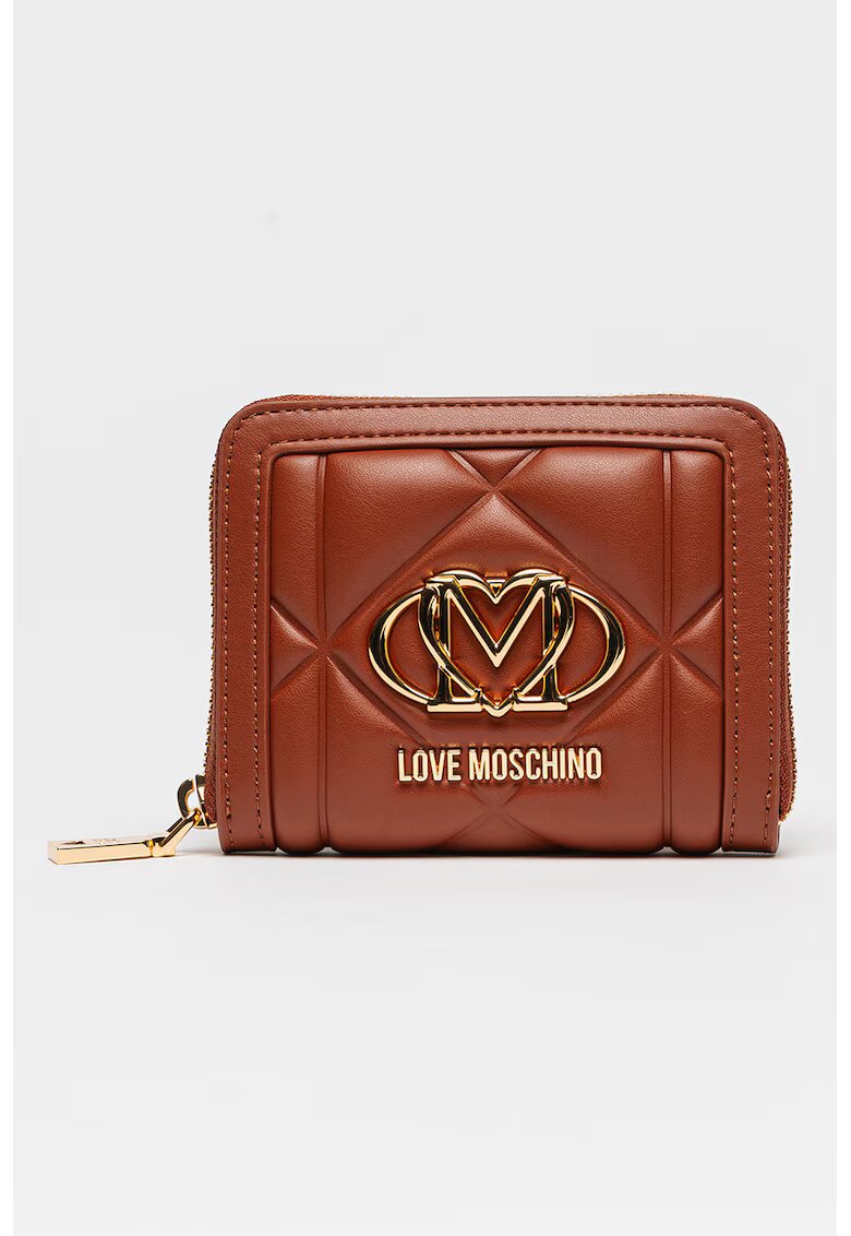 Love Moschino Портфейл от еко кожа с лого