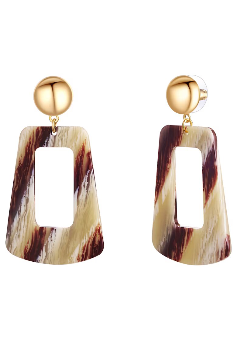 Lulu  Jane Висящи обеци с покритие от 14K злато