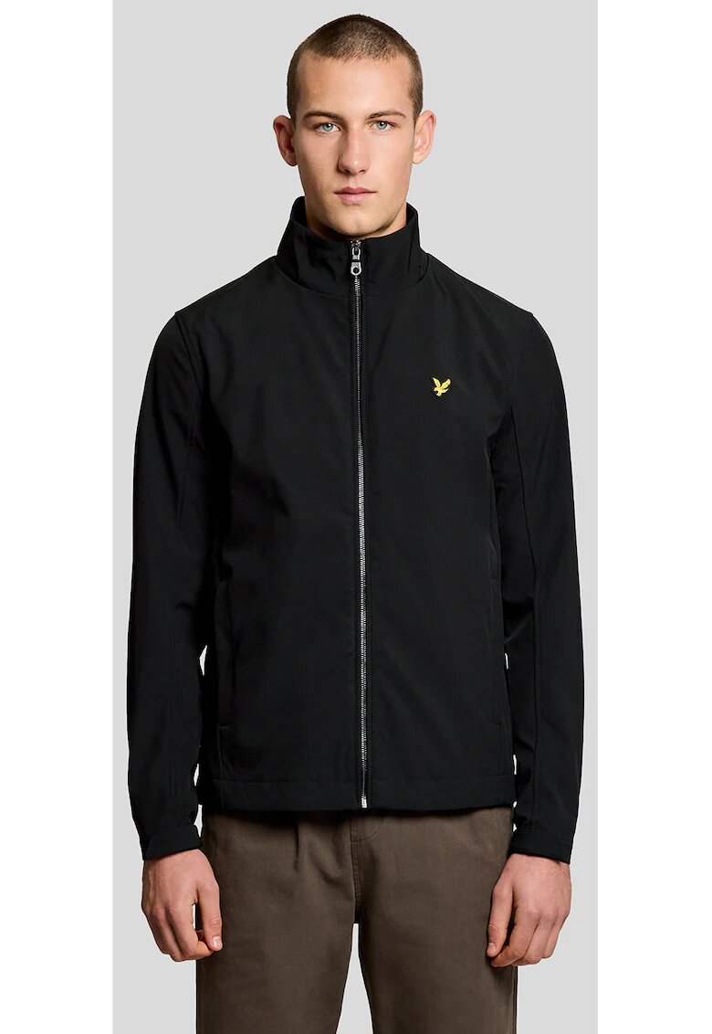 Lyle & Scott Яке без качулка - със странични джобове - закопчаване с цип и дискретно лого