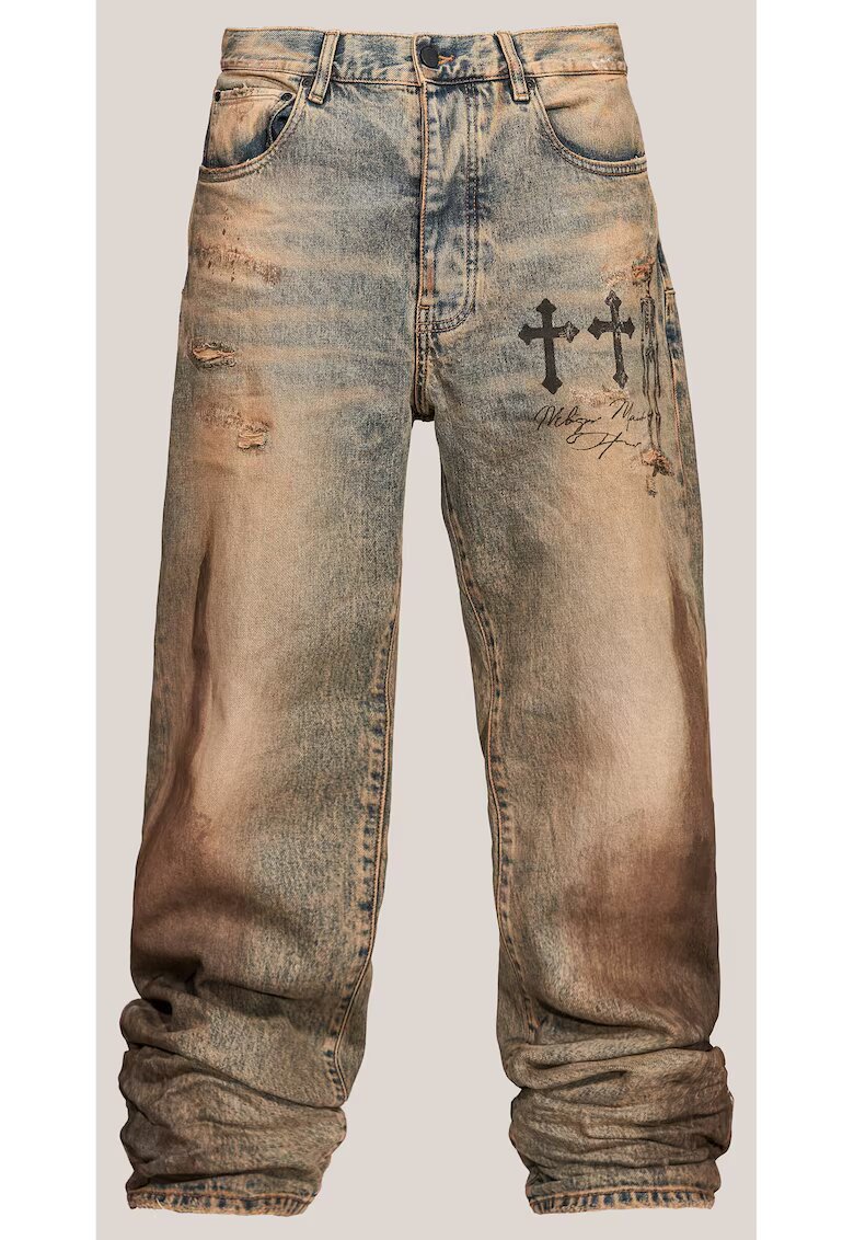 Made By Society Дънки DISTORTION WASH - P17238