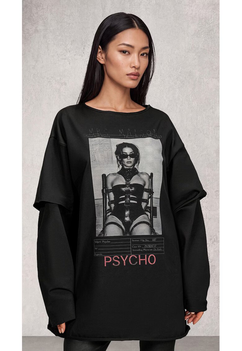 Made By Society Тениска PSYCHO - T27893