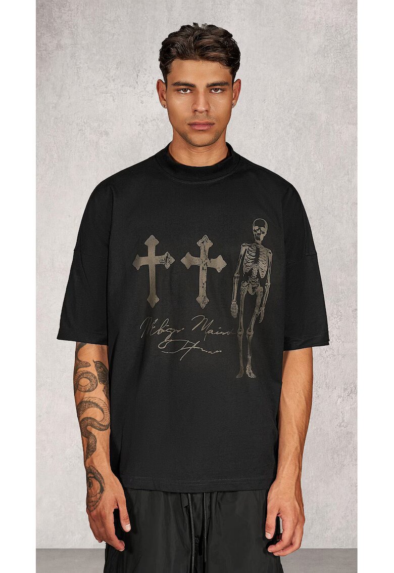Made By Society Тениска Skeleton - T17689