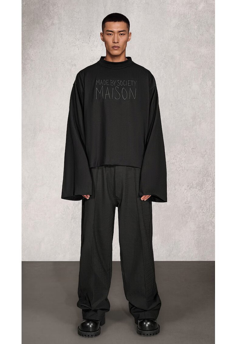 Made By Society Tricou OVER FIT - T17704