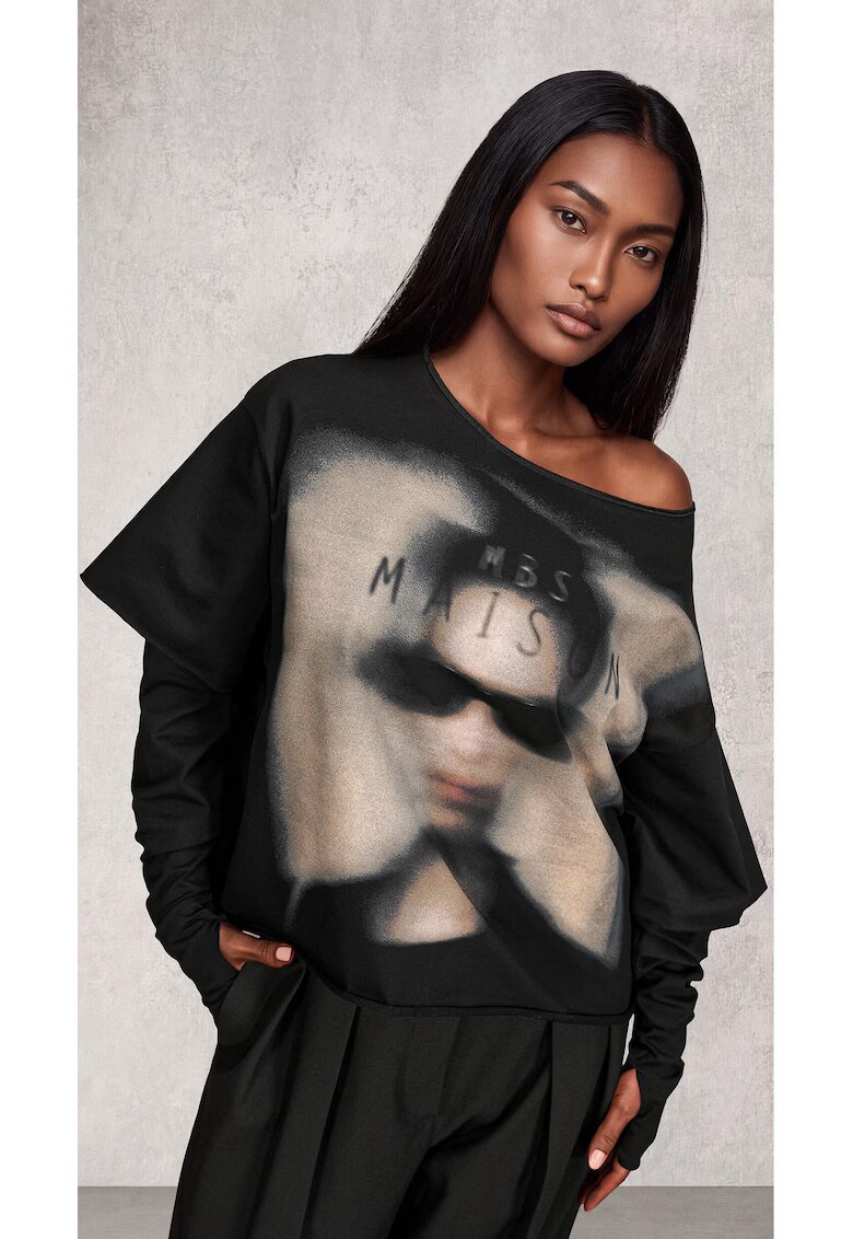 Made By Society Tricou PORTRAIT TEE - T27895