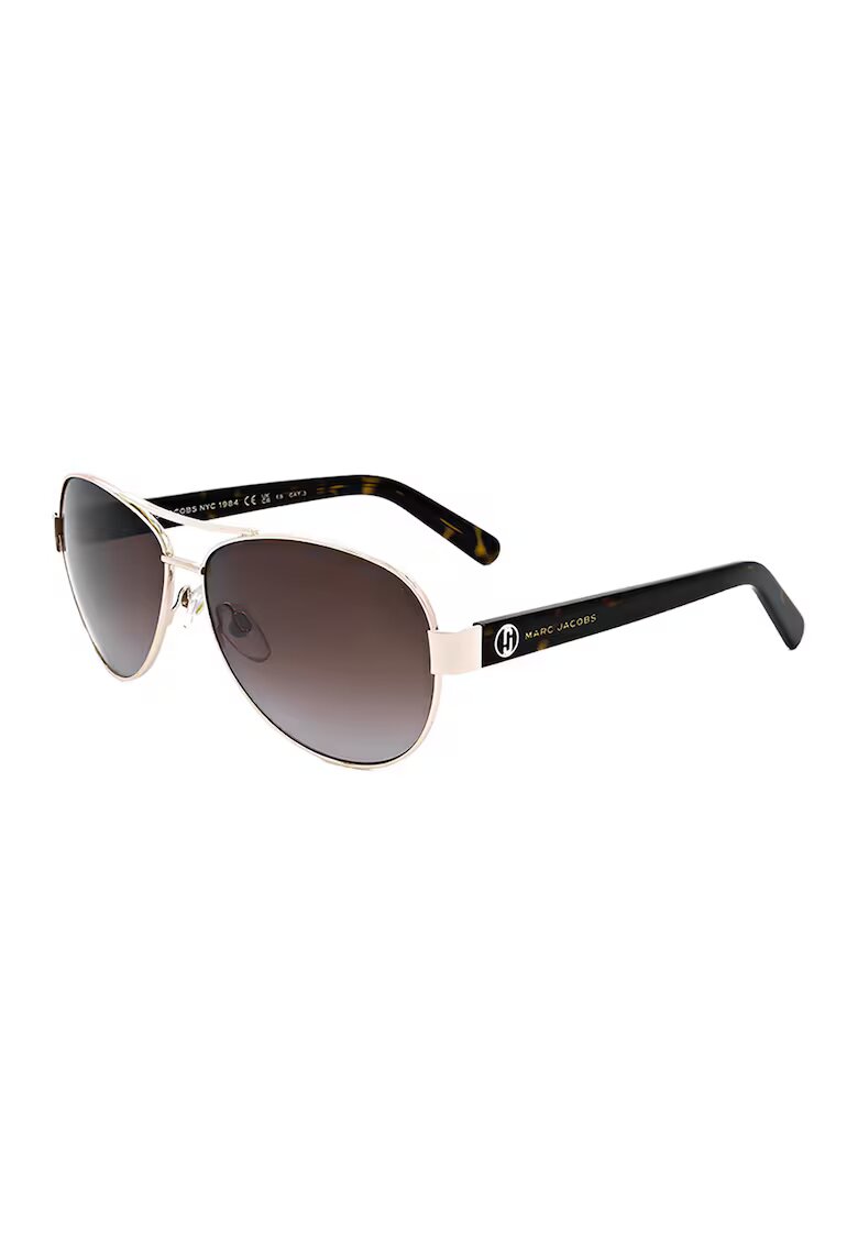 Marc Jacobs Слънчеви очила Aviator с метална рамка