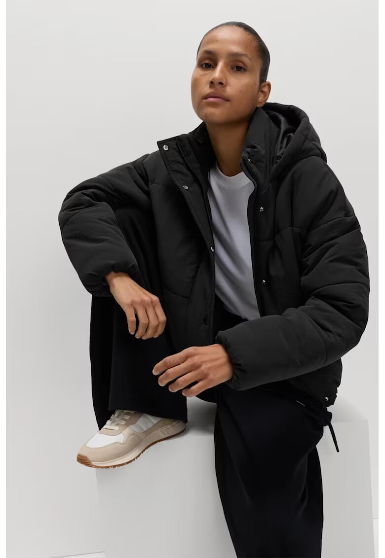 Marks  Spencer Зимно яке Thermowarmth™ с качулка - Черен