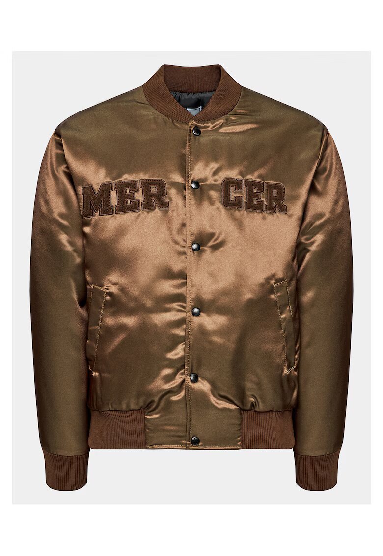 mercer amsterdam Унисекс бомбър яке кафяво - качествен материал
