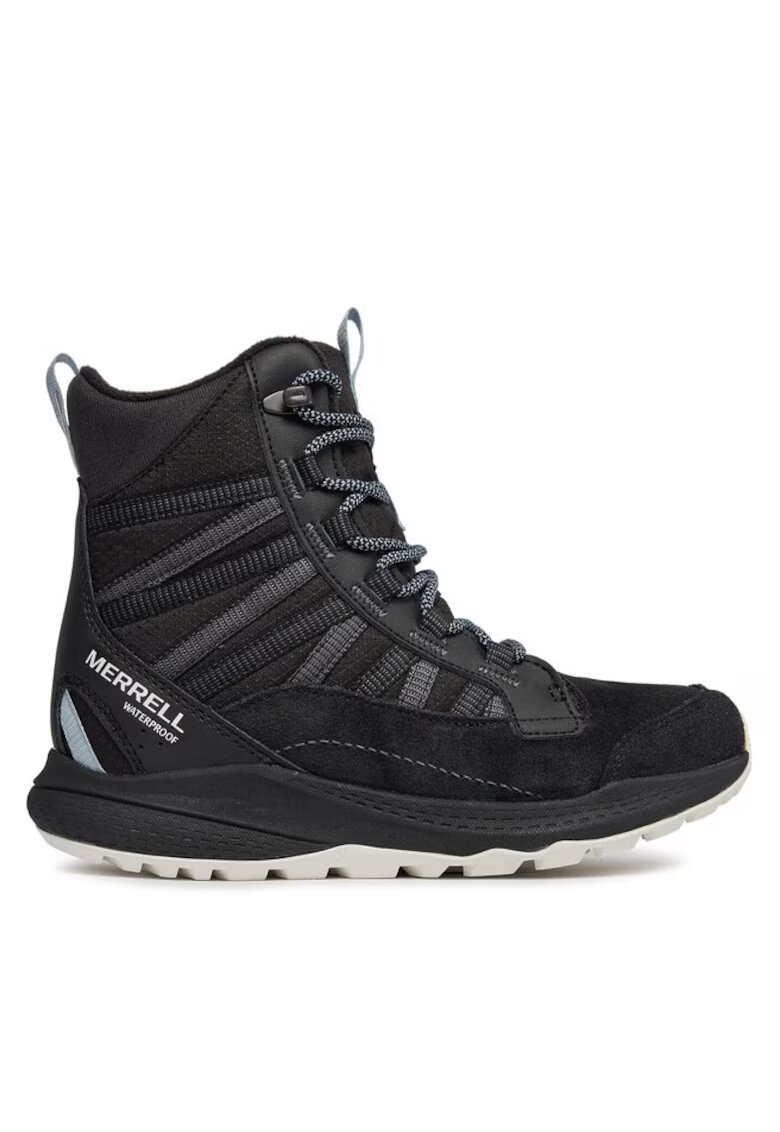 Merrell Дамски боти 301149309 - Велур/Текстил - Бели