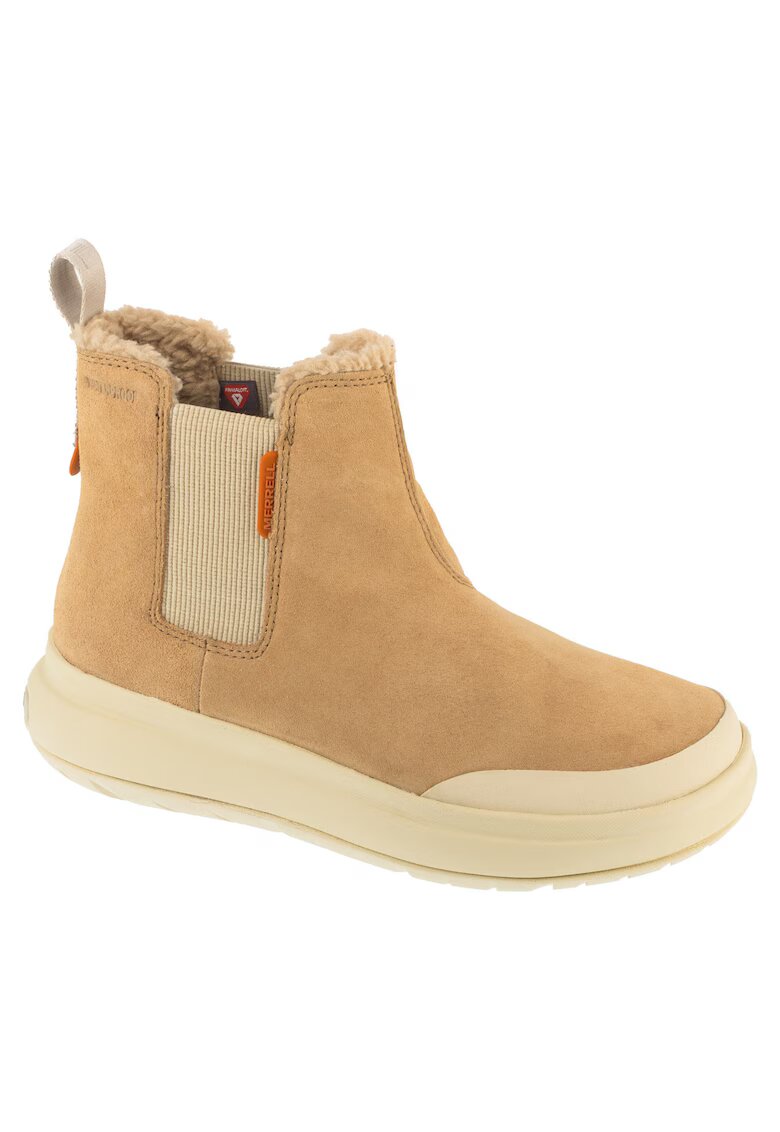 Merrell Дамски ботуши 304348365 - Естествена кожа - Черни