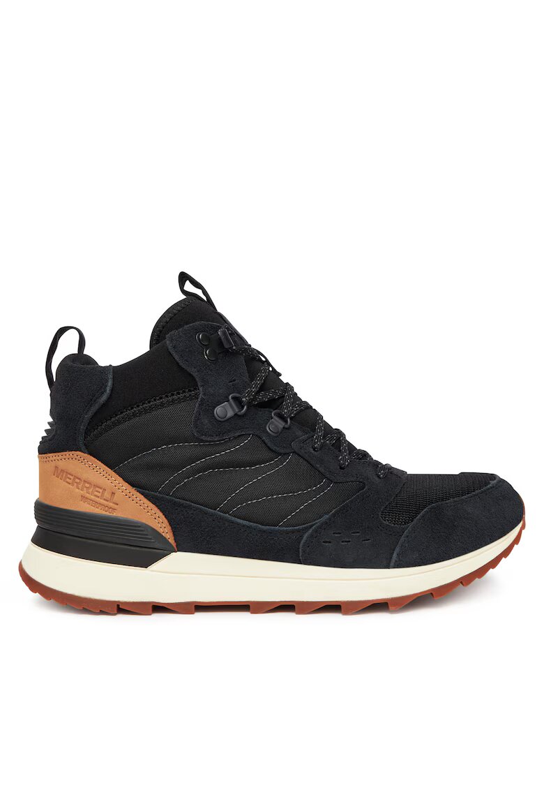 Merrell Мъжки спортни обувки Black Alpine 83 - естествена кожа - черни