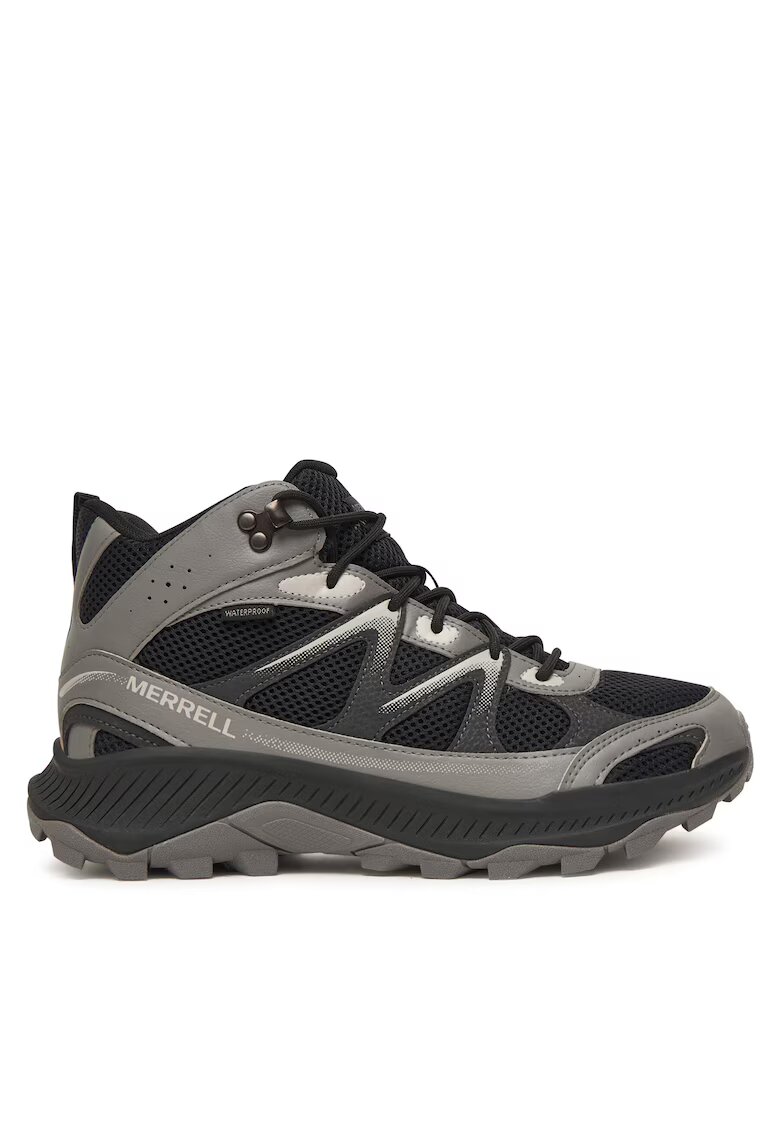 Merrell Мъжки спортни обувки Tempo Exp Mid - текстил - черно/сиво