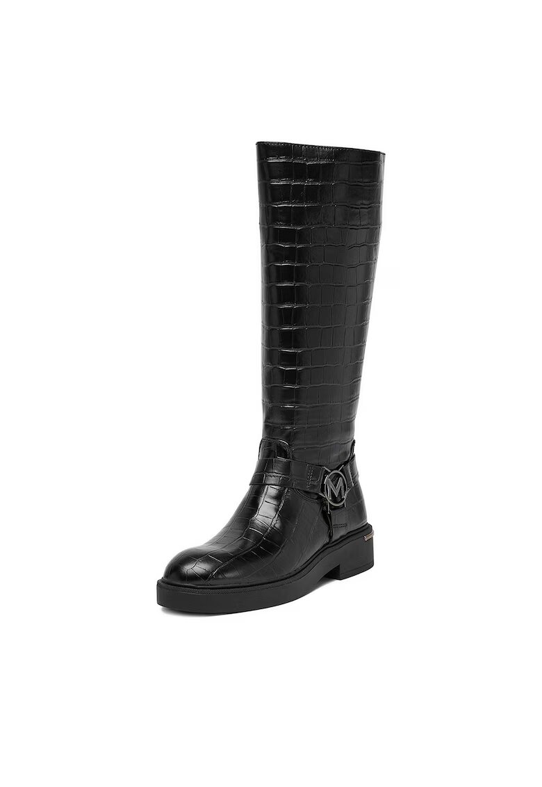 Mexx Дамски ботуши - черни - текстил