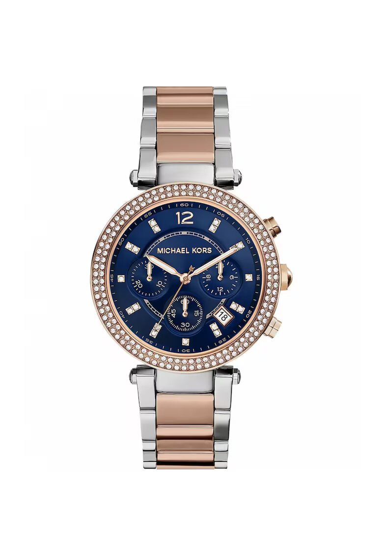Michael Kors Дамски часовник - Parker 1030964264 - Rose Gold/Сребрист