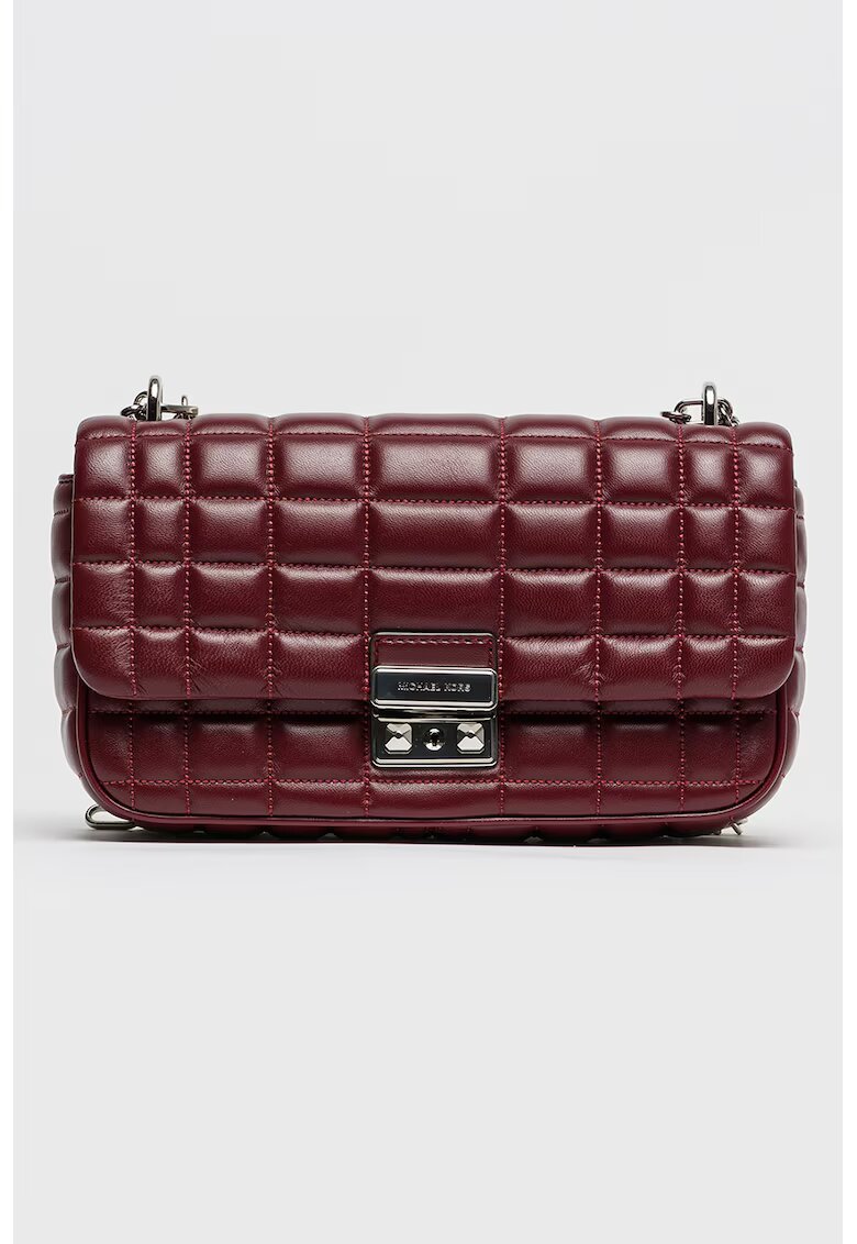 Michael Kors Капитонирана кожена чанта Tribeca