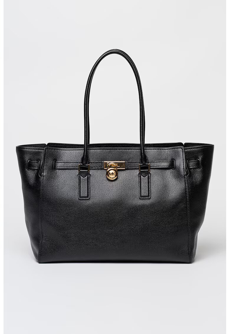 Michael Kors Кожена шопинг чанта Hamiltone Moderne