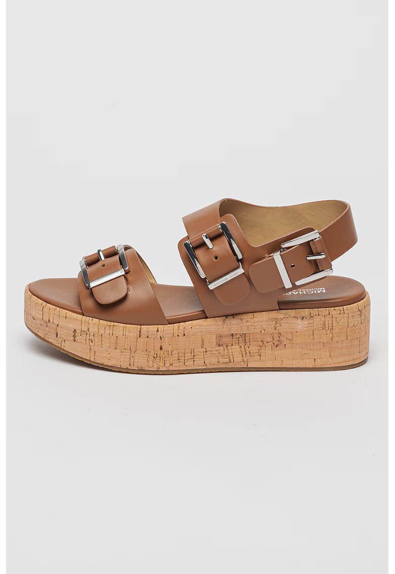 Michael Kors Кожени сандали с тока
