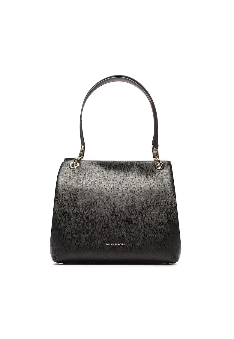 MICHAEL Michael Kors Дамска чанта черна - от естествена кожа - модел 30F3G8KT7L