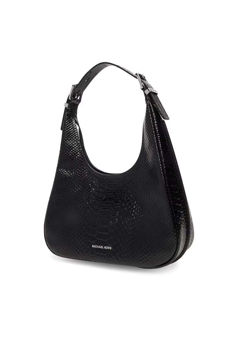 MICHAEL Michael Kors Дамска чанта Nolita - естествена кожа - черна