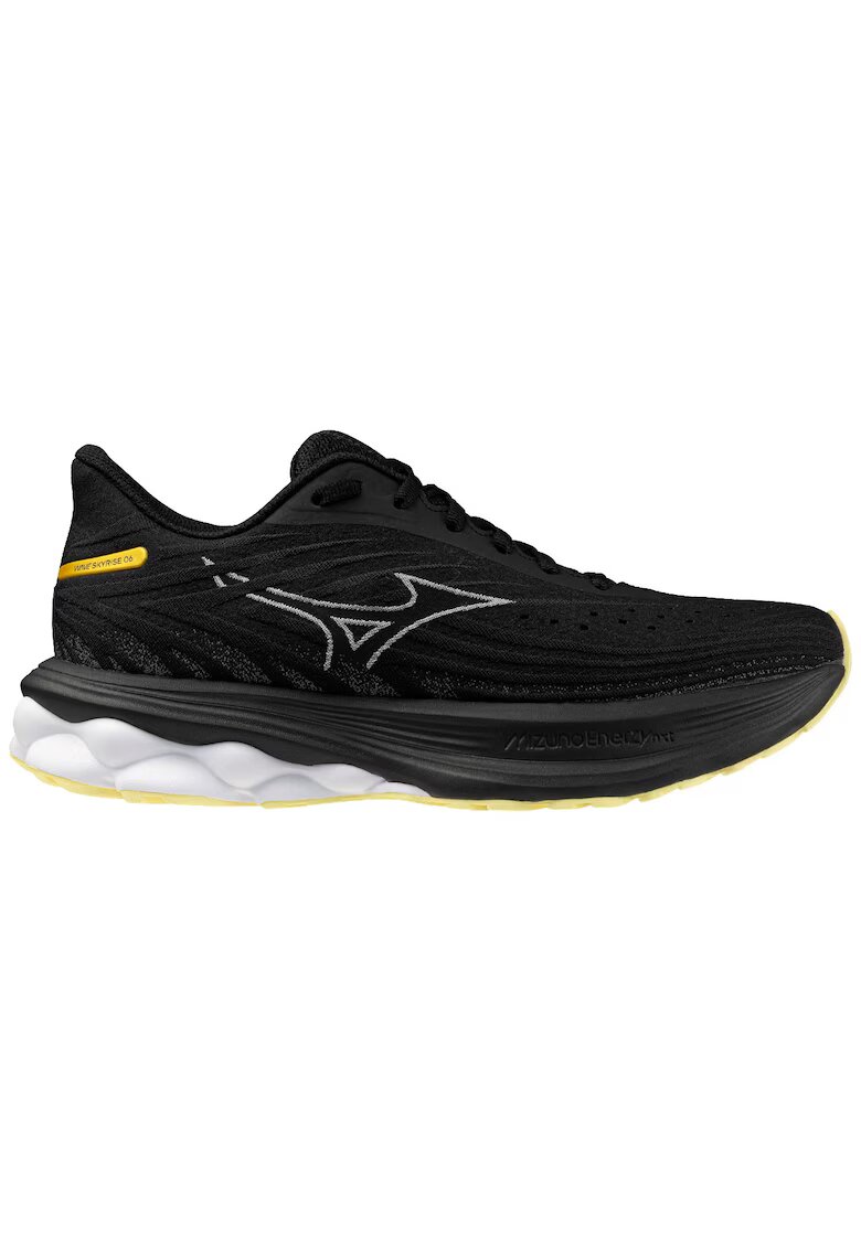 Mizuno Дамски обувки за бягане Wave Skyrise 6 FW 2025 - Черен/Жълт