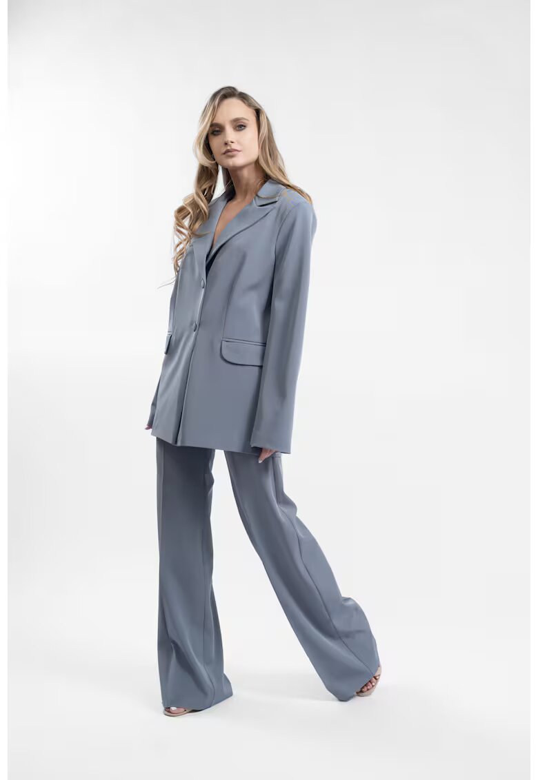 Monarh design Pantaloni Mist Blue
