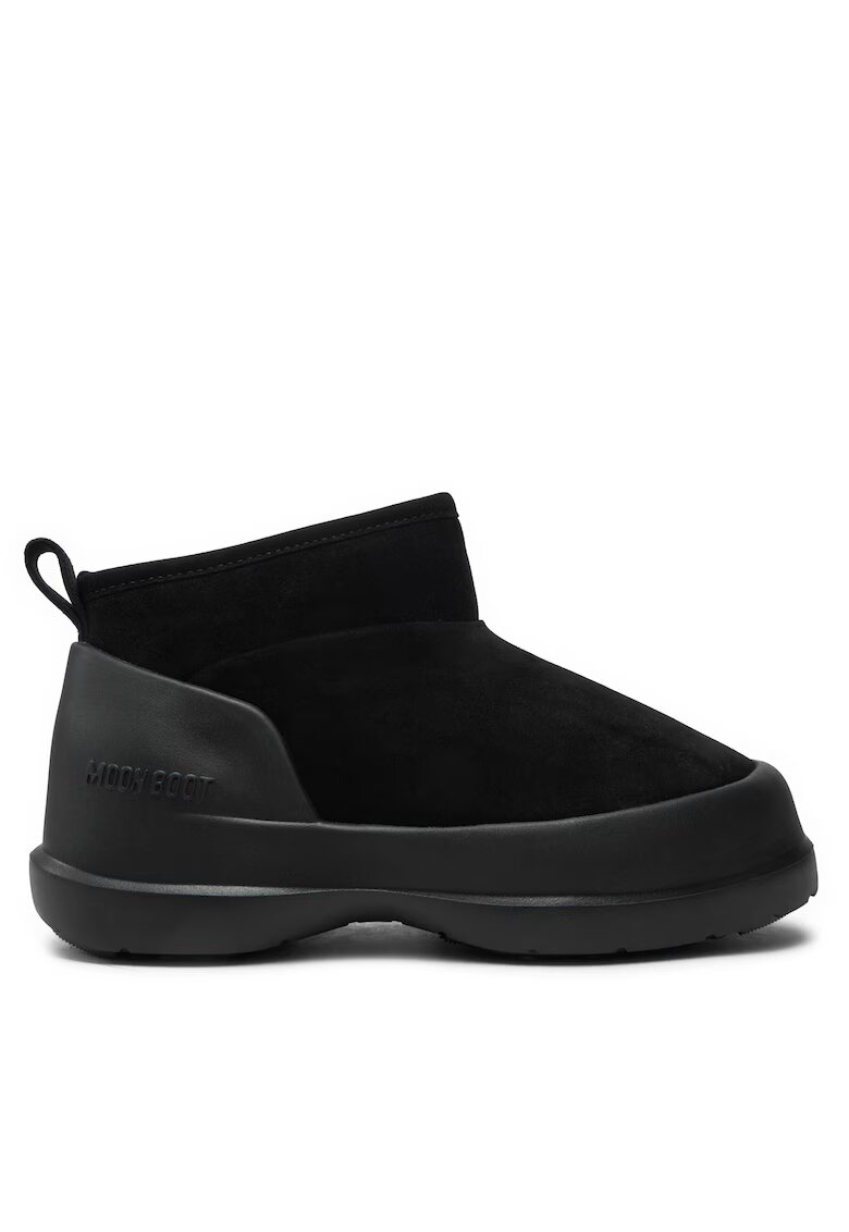 Moon Boot Унисекс ботуши Black Luna Low - естествена кожа - цвят
