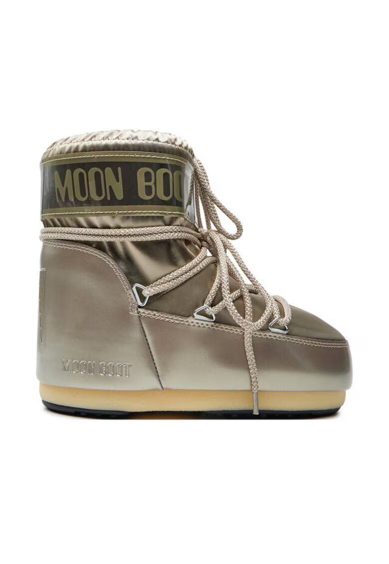 Moon Boot Унисекс ботуши - еко кожа - златисти