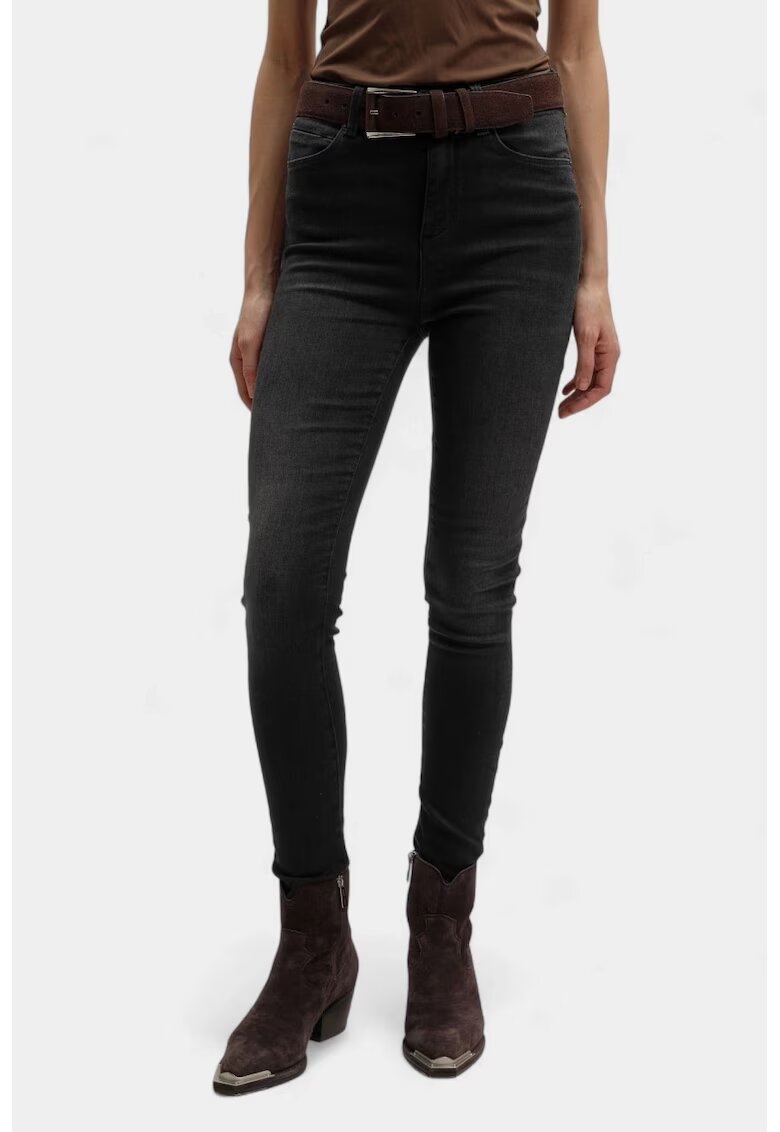 Mustang Дамски дънки - Стил Georgia Super Skinny - Slim Fit - Висока талия - 5 джоба - Цип - Дълги - Памук -