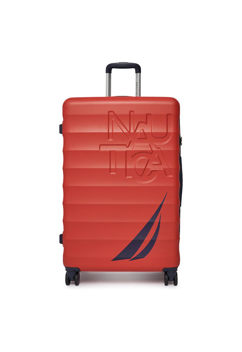 Nautica Куфар от пластмаса с въртящи се колелца