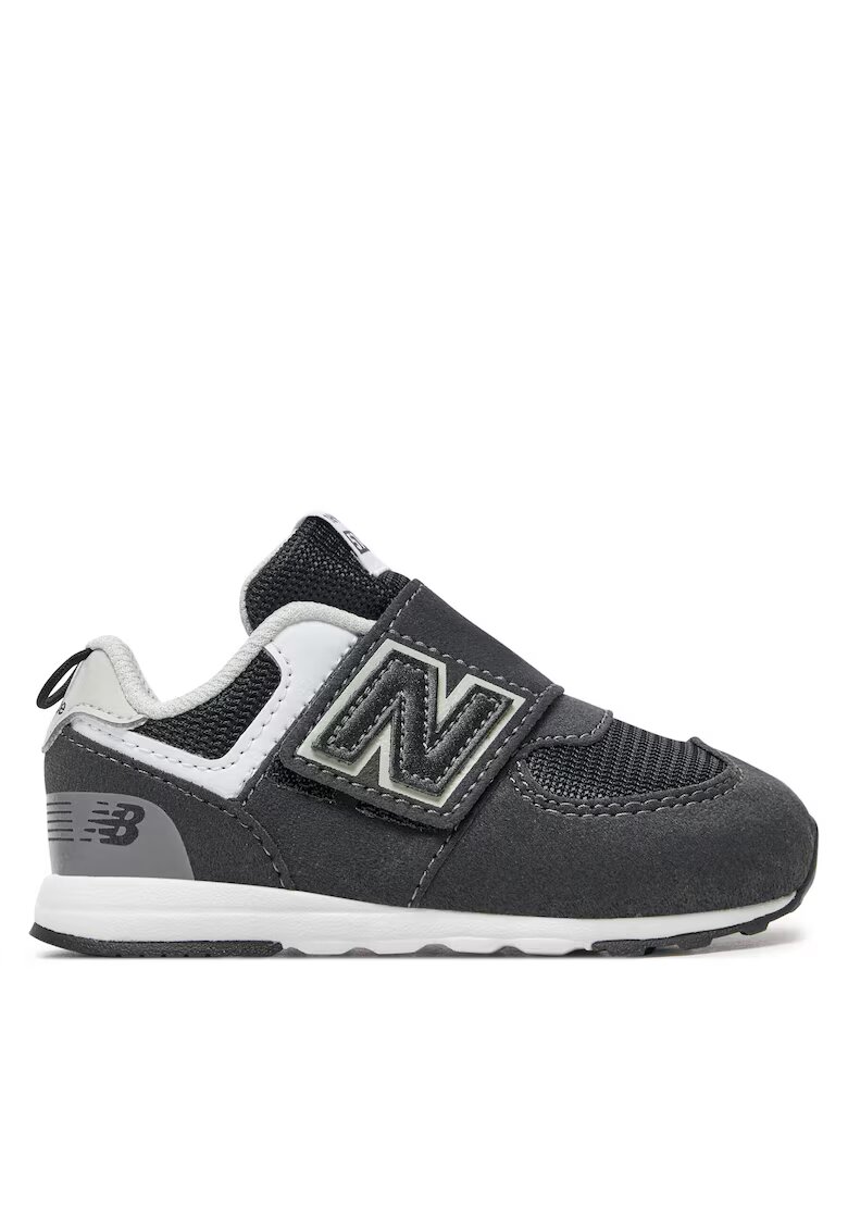 New Balance Детски обувки - NW574BK - черни - екологична кожа и текстил