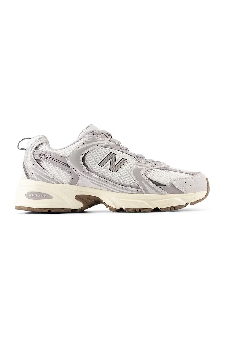 New Balance Маратонки 530 с текстил - Бял/Бледа лила