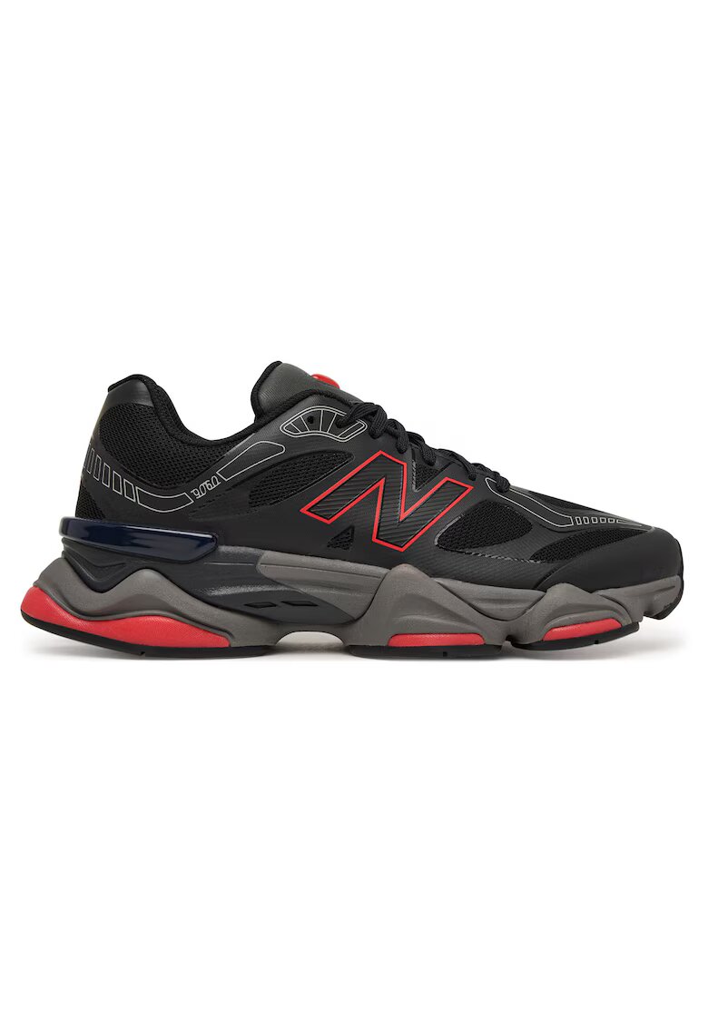 New Balance Мъжки спортни обувки - еко кожа - /червен