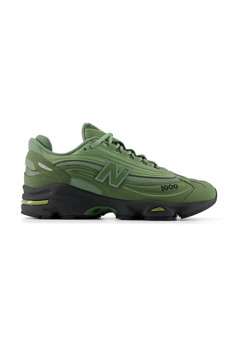New Balance Мрежести маратонки 1000 с еко кожа