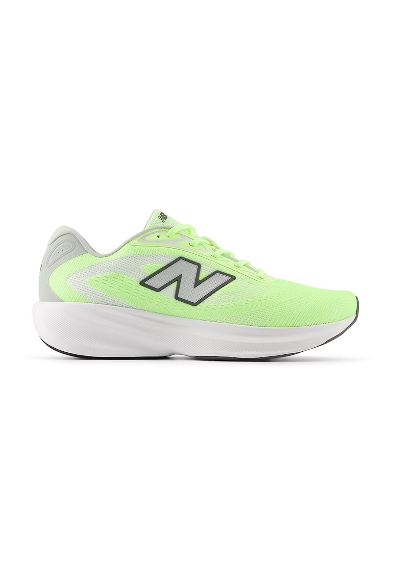 New Balance Мрежести маратонки 680 - Сив/Лайм зелено