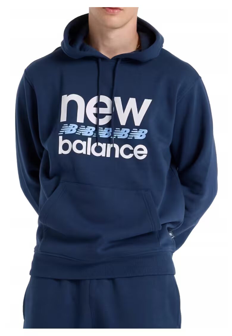 New Balance Суичър с лого и функционални детайли