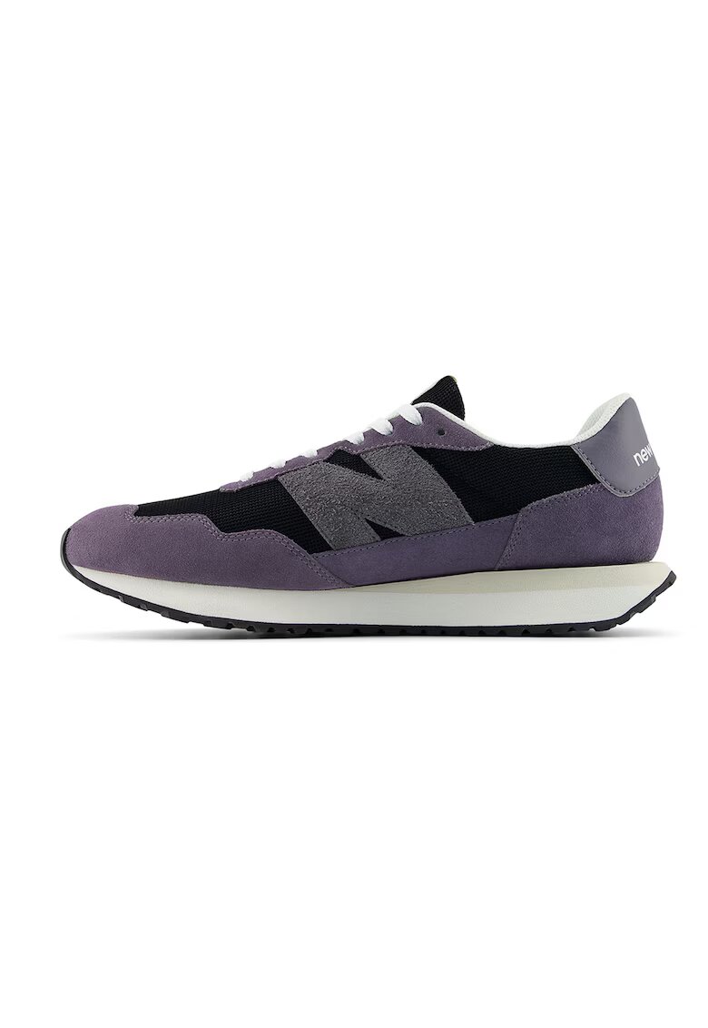 New Balance Велурени маратонки с мрежа