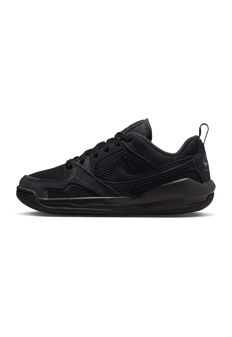 Nike Баскетболни мрежести обувки Air Jordan с кожа - Бял/Светло бежово