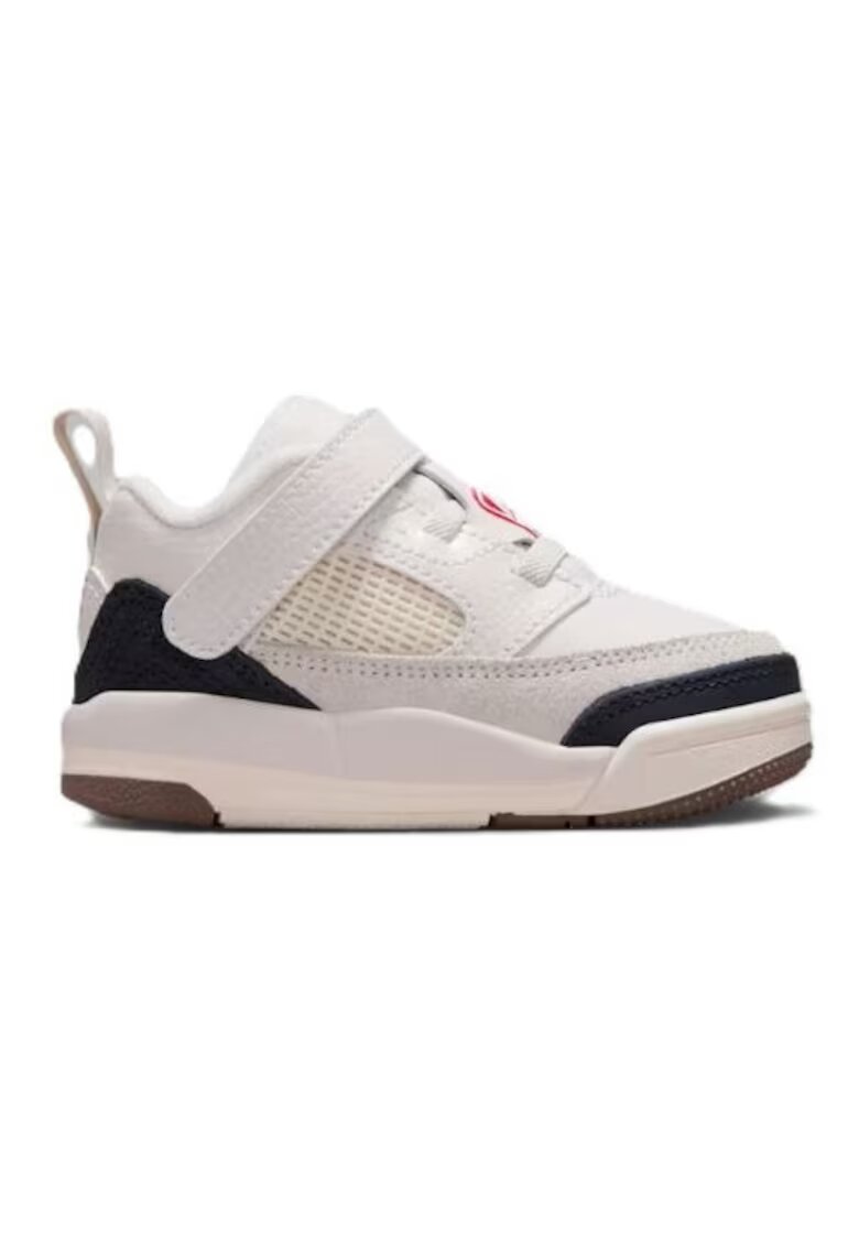 Nike Детски спортни обувки - Jordan Spizike Low Bt Fc - Екологична кожа - Кремав