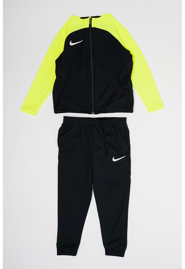 Nike Футболен екип Academy с Dri-FIT - Черен/Неоново зелено