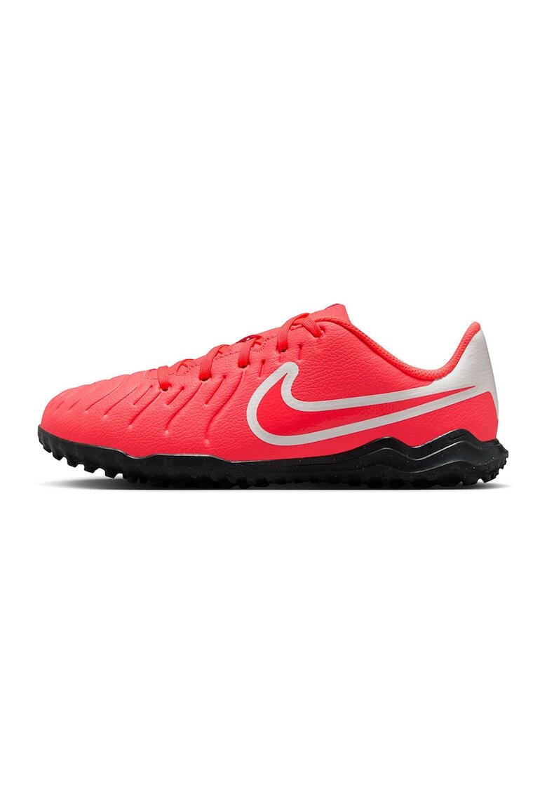 Nike Футболни обувки Jr. Tiempo Legend 10 Club Turf - Бял/Неоново червено