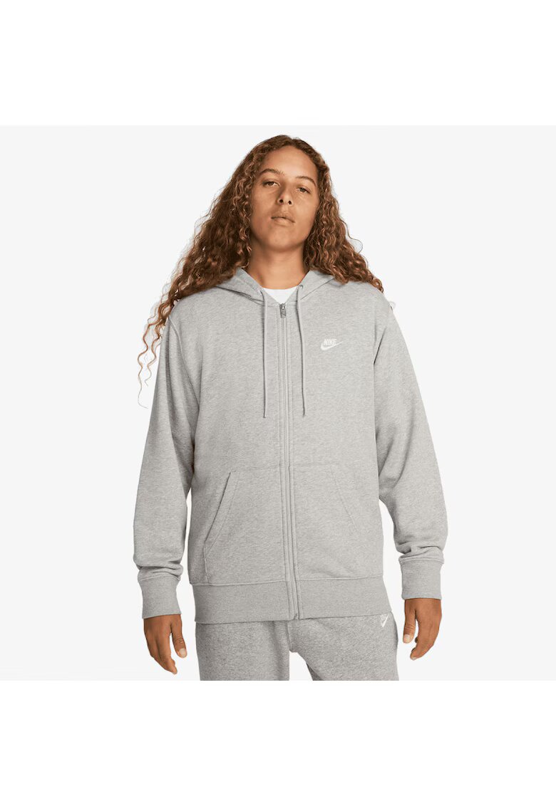 Nike Худи Club с памук и цип