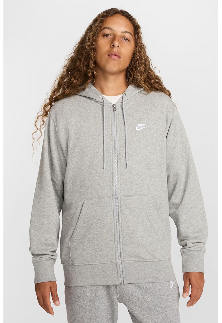 Nike Худи Club с памук и цип