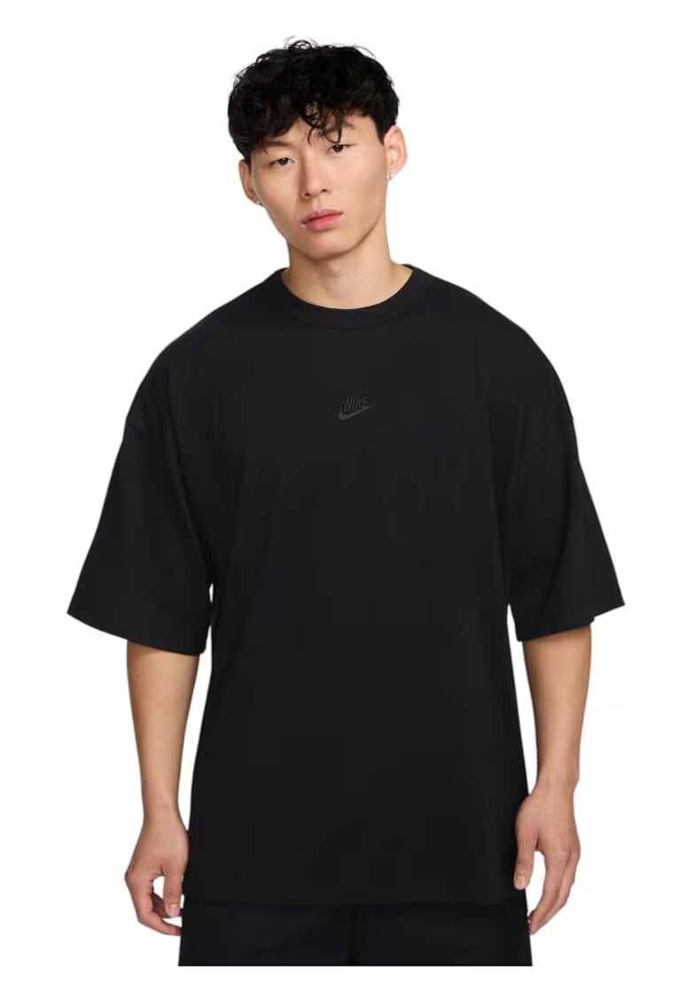 Nike Мъжка тениска Sportswear Premium Essentials - свободна кройка - черна - памук