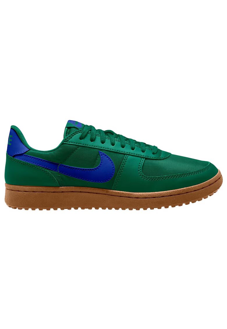 Nike Мъжки спортни обувки - Field General - ретро стил - зелени - велур