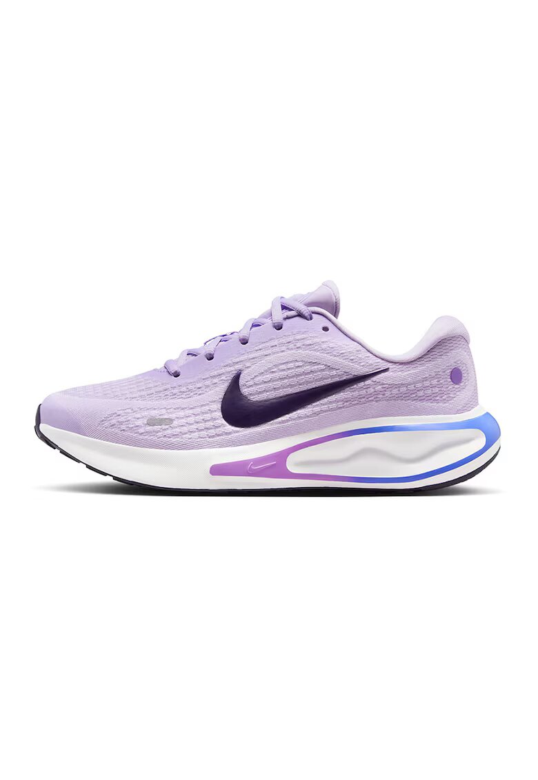 Nike Обувки Journey Run Road за бягане със светлоотразяване - Бял/Черен