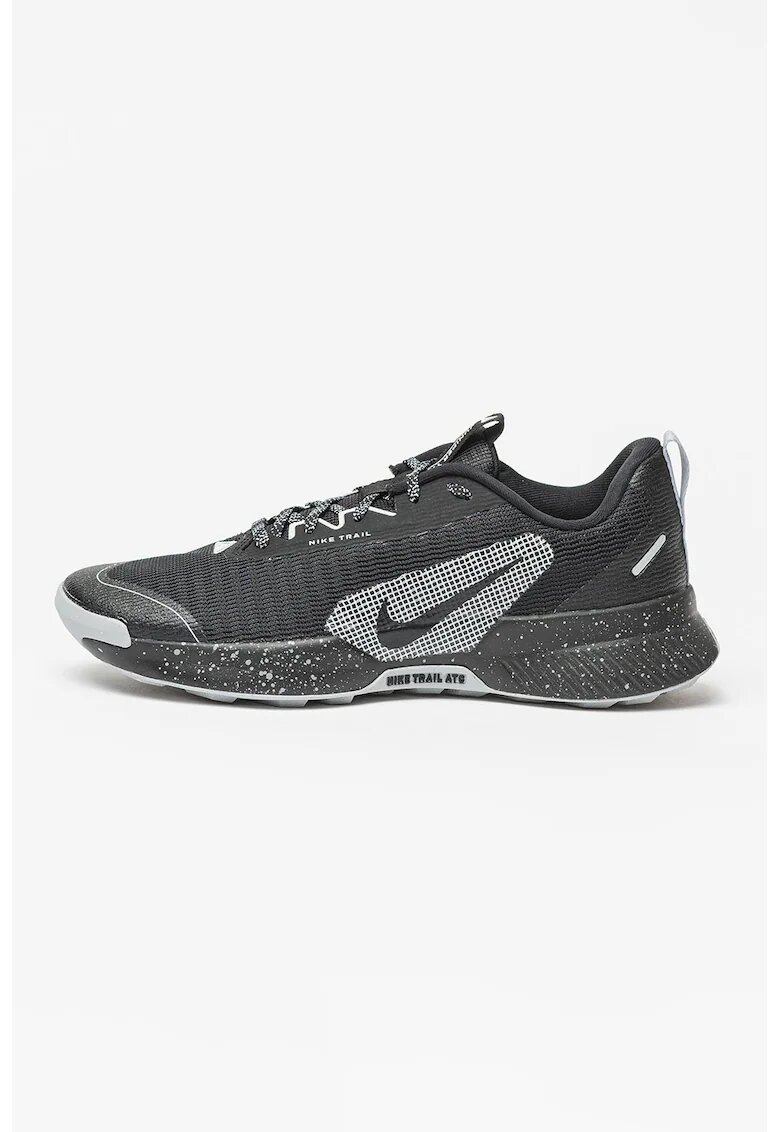 Nike Обувки Juniper Trail 3 за бягане - Черен/Светло пепеляво сиво